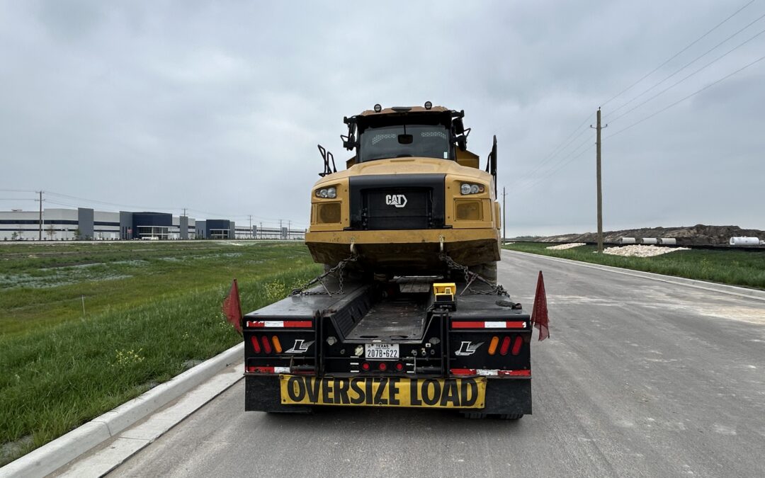 Cat 735 rock truck & “Tonka”