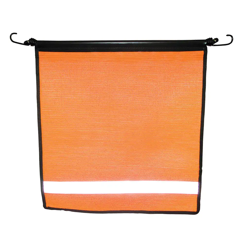 18" REFL ORANGE MESH W/BUNGEE & EB