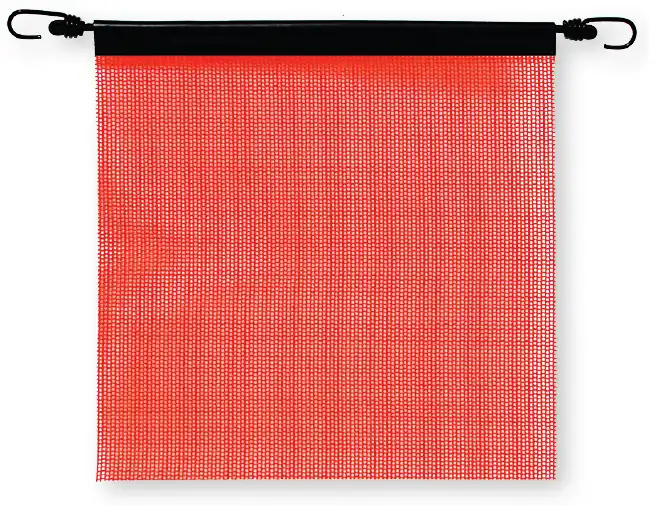 Flo-Orange Mesh Bungee Flag Flo-Orange Mesh Bungee Flag