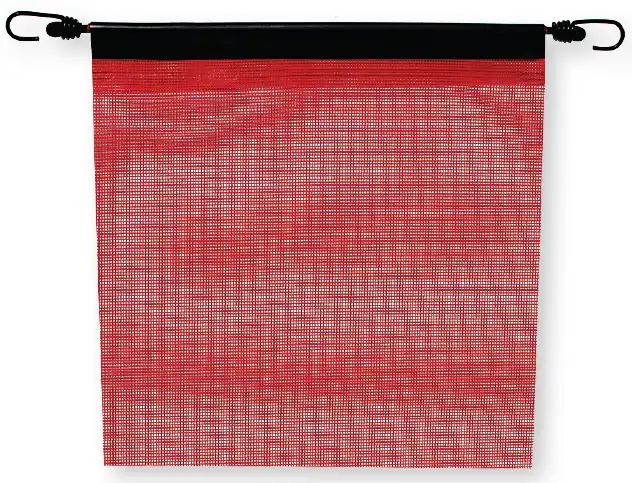 Red Mesh Bungee Flag Red Mesh Bungee Flag