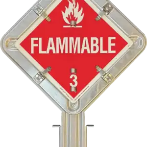 Stake Pocket Placard Holder