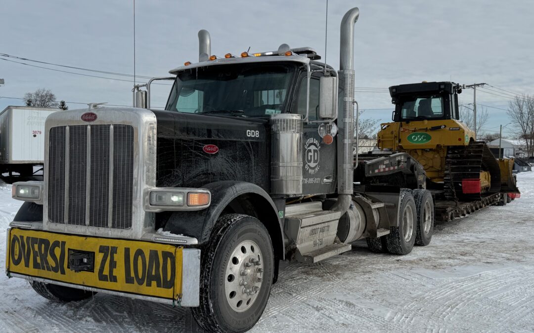 Peterbilt 589 with Cat D5